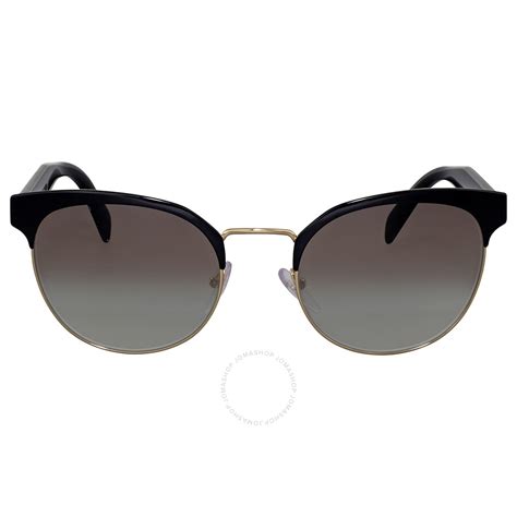 Prada Grey Gradient Metal Sunglasses 61TS 1AB0A7 54